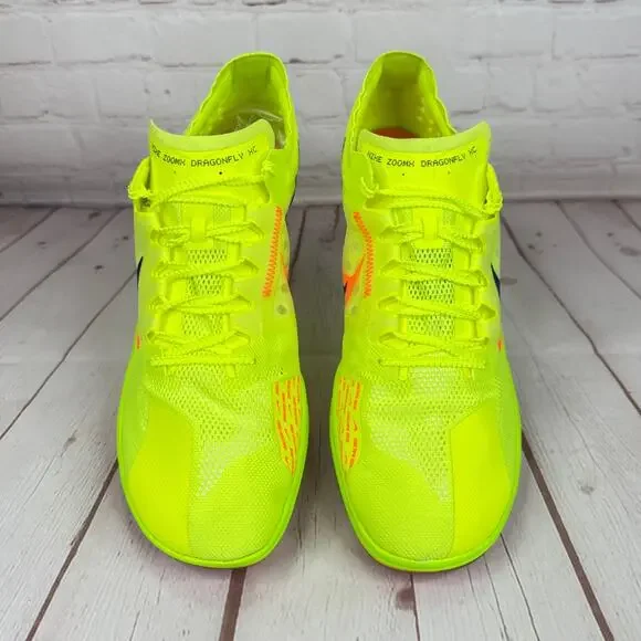 Nike ZoomX Dragonfly XC Cross Country Volt Spikes Shoes Mens Size 12 DX7992-701 - Picture 7 of 11